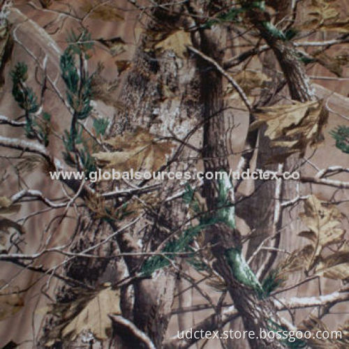 Camouflage Polyester Oxford Fabric, 300D for Army Garments